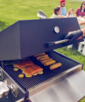 Laks og mais på grillen til Hasty Bake Legacy 131